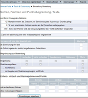 Ideenmanagement / betriebliches Vorschlagswesen -
Ideen Bewertung